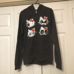 Hello Kitty NWOT KISS Hoodie ♥️